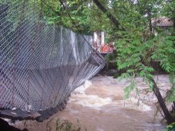 Tras las lluvias se incrementaron los caudales de los ríos Cuale y Pitillal, así como los arroyos La Virgen y El Contentillo.M. INFANTE  /