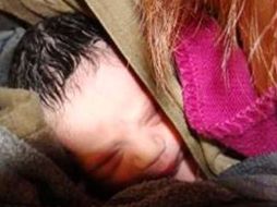 El recién nacido es un varón en perfecto estado de salud. EL UNIVERSAL  /