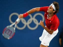 Roger Federer da señales de que quiere superar el tercer sitio. MEXSPORT  /