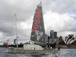 El viaje de este singular barco fue de 125 días. AFP  /