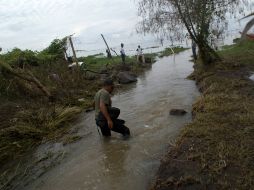 A las 11:40 horas, el grupo de rescate acuático de esta dependencia localizó el cuerpo de Iñiguez Soto. Protección Civil  /