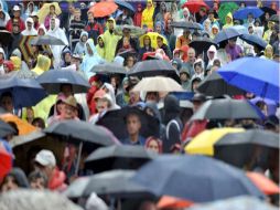 El Servicio Meteorológico Nacional pronostica para el día de hoy más tormentas. EFE  /