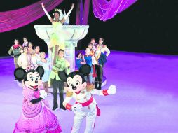 Mickey, Minnie y las princesas de Disney estarán presentes en el show. ESPECIAL  /