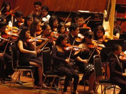 Fueron interpretadas varias melodías de Ludwig van Beethoven. NTX  /