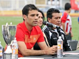 Rafa Márquez se pronunció a favor de una pronta elección del técnico nacional. E PACHECO  /