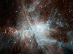Esta imagen fue captada cerca de la nebulosa Orión. EFE  /