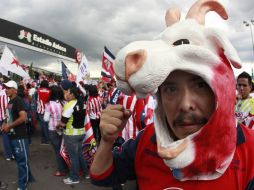 Ambiente a las afueras del estadio Azteca, previo al inicio del encuentro. EL UNIVERSAL  /