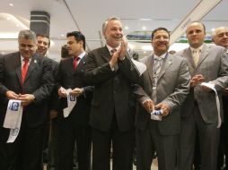 Inauguración de la Primera Jornada de Saneamiento SIAPA 2010 en Expo Guadalajara. A. CAMACHO  /