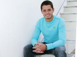 ''Chicharito'' estaría cerca de salir a la cancha por primera vez como jugador del Manchester United. EL INFORMADOR  /