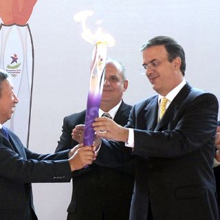 La antorcha de los JOJ llega a México