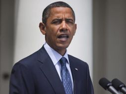 Barack Obama promulgó una legislación que da más recursos para la guerra en Medio Oriente. EFE  /