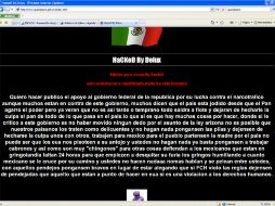 Aspecto del mensaje que mantiene bloqueada la página web del Ayuntamiento de Guadalajara. ESPECIAL  /