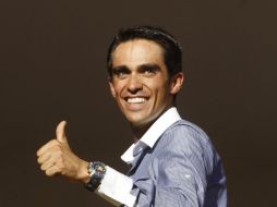 Alberto Contador se separa de su equipo Astana. REUTERS  /