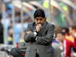 Diego Armando Maradona hablará sobre su salida de la Selección de Argentina. EFE  /