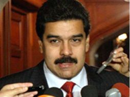 El canciller venezolano Nicolás Maduro dijo que su país considera necesaria una rectificación a fondo de parte de Colombia. AFP  /