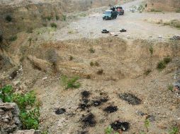 Autoridades encontraron 51 cuerpos en fosas localizadas la semana pasada en Nuevo León. EL UNIVERSAL  /