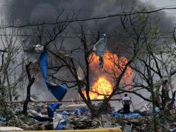 Hasta el momento se ha dado cuenta de 12 fallecidos por la explosión. NTX  /