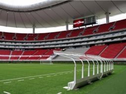 Las instalaciones del nuevo estadio Chivas están listas para el duelo de inauguracón. E. PACHECO  /