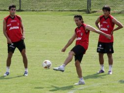 Entrenamiento del equipo Atlas de Gudalajara. A. CAMACHO  /