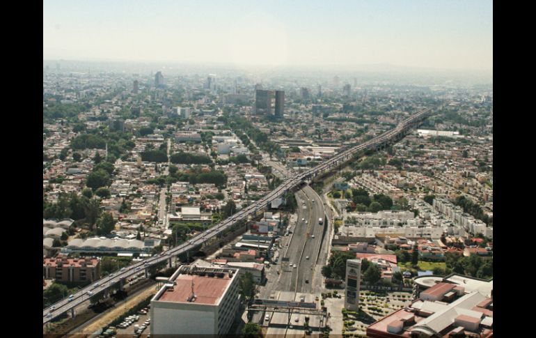 Recreación computarizada de la Vía Express, que correrá sobre las avenidas Inglaterra, Washington y Cañas. ESPECIAL  /