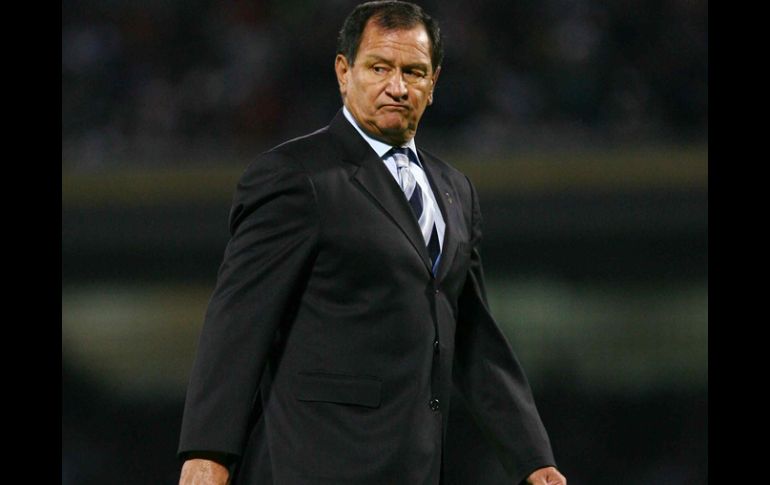 Enrique Meza, técnico interino de la Selección mexicana de futbol. MEXSPORT  /