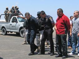 Agentes de la Policía Ministerial adscritos a Tijuana fueron detenidos por elementos del Ejército en Baja California. EL UNIVERSAL  /