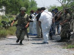 Durante julio se han encontrado tres narcofosas en el estado de Nuevo León. NOTIMEX  /