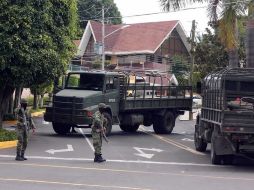 El día de ayer, en Zapopan, militares realizaron un operativo donde falleció Ignacio Coronel. L. MORENO  /