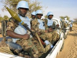 Los llamados cascos azules participan en la misión de paz de la ONU. ESPECIAL  /