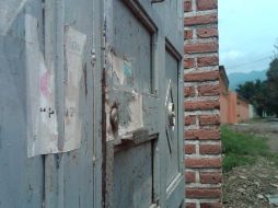 Los propietarios de esta finca, en la colonia Riberas del Pilar, retiraron los sellos de clausura de la Conagua. I. DE LOZA  /