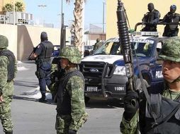 Al lugar donde se suscitó el plagio acudieron elementos del Ejército Mexicano. ESPECIAL  /