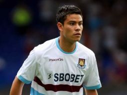 Pablo Barrera del West Ham United de la liga inglesa de futbol. MEXSPORT  /
