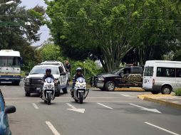 Las columnas de seguridad están presentes en Guadalajara desde el mes pasado. E. PACHECO  /