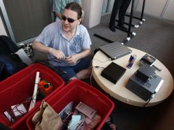 Chris Paget espera que sus investigaciones ayuden a tener una comunicación más segura. EFE  /