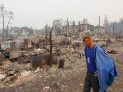 El primer ministro ruso Vladimir Putin ha ordenado destinar 165 MDD a las regiones más afectadas. EFE  /