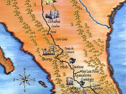 La vía comenzaba en la Plaza de Santo Domingo de la capital y se extendía hasta Santa Fe y San Juan Pueblo, en Nuevo México. ESPECIAL  /