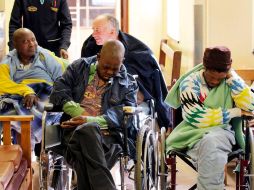 El incendio de la casa de ancianos dejó 18 fallecidos. EFE  /