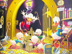 Las obras de Disney podrían superar los 700 mil dólares en subasta. ESPECIAL  /