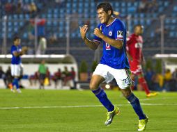 Javier Orozco marcó tres goles y sigue brillando en esta temporada con la 'Maquina'. MEXSPORT  /