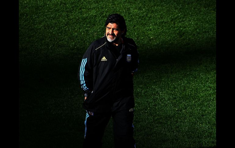 Diego Armando Maradona, ex seleccionador de Argentina. GETTY IMAGES SPORT  /