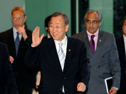 El Secretario general de la ONU, Ban Ki-moon. AP  /