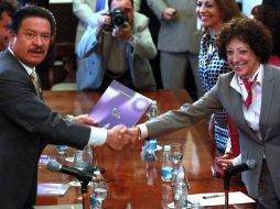 El acto fue encabezado por el senador Carlos Navarrete, presidente de la Comisión Permanente del Congreso de la Unión. EL UNIVERSAL  /