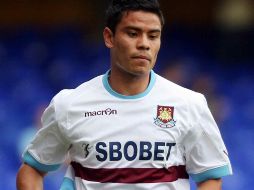 Pablo Barrera ha dejado contento al técnico del West Ham con las dos apariciones que ha tenido. MEXSPORT  /