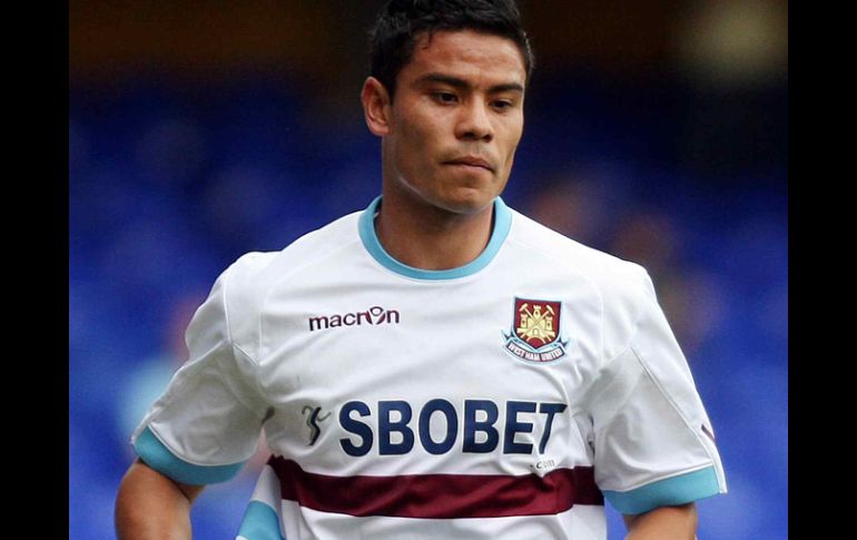 Pablo Barrera ha dejado contento al técnico del West Ham con las dos apariciones que ha tenido. MEXSPORT  /