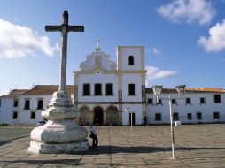 Plaza de Sao Francisco en Sao Cristovao (Brasil), que fue escogida como nuevo Patrimonio Mundial. EFE  /