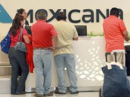 Hasta ayer, Mexicana tenía 220 vuelos diarios, de los cuales 11 (5%) eran nacionales y el resto internacionales. EL UNIVERSAL  /