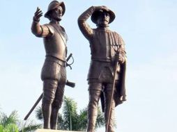 Entre 1528 y 1546 Montejo y su hijo dirigieron sangrientas batallas por el control de la península de Yucatán. ESPECIAL  /