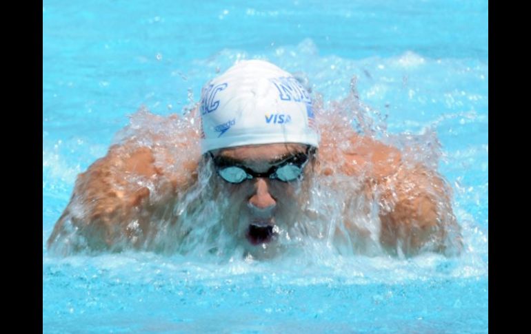 Michael Phelps rompre récord en títulos de Estados Unidos. EFE  /