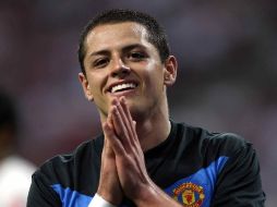 Javier 'Chicharito' Hernández para titular del Manchester United. MEXSPORT  /