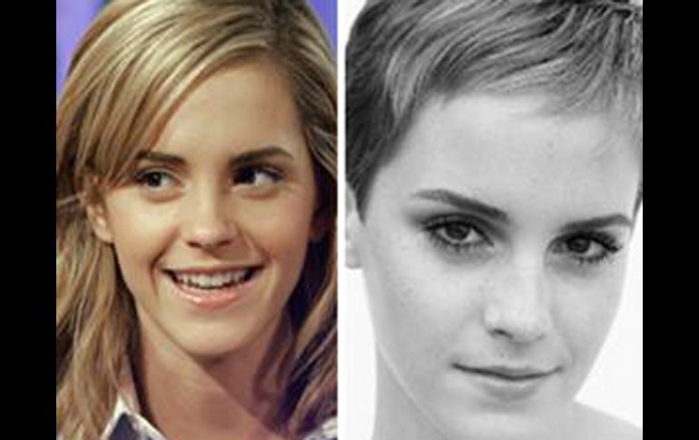 La actriz británica había querido cortarse el cabello desde hace tiempo. EL UNIVERSALFACEBOOK  /